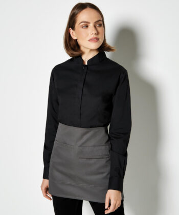 Women's Tailored Fit Mandarin Collar Shirt