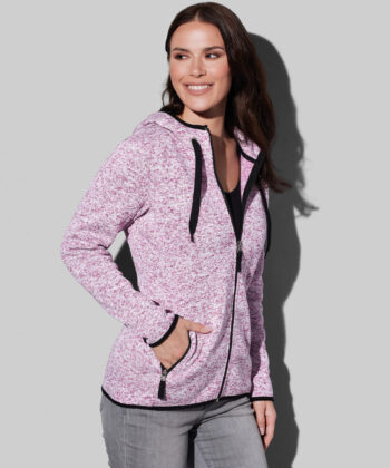 Knit Fleece Jacket Women