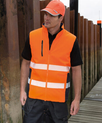 Reversible Soft Padded Safety Gilet