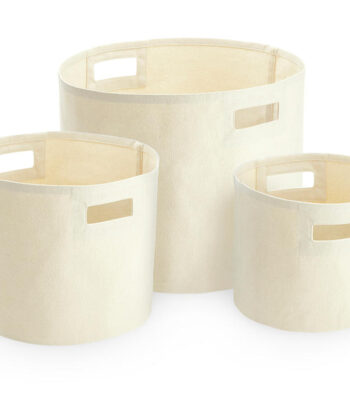 Canvas Storage Tubs