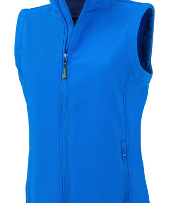Women's Recycled 2-Layer Printable Softshell B/W