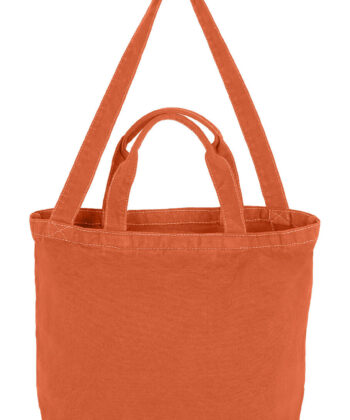 Zipped Canvas Shopper