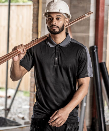 Contrast Coolweave Polo