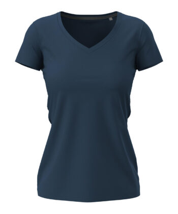 Stretch-T V-neck for women