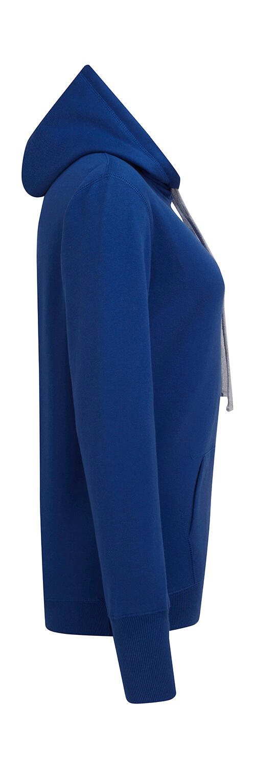 Contrast Hooded Sweatshirt Women - Image 4