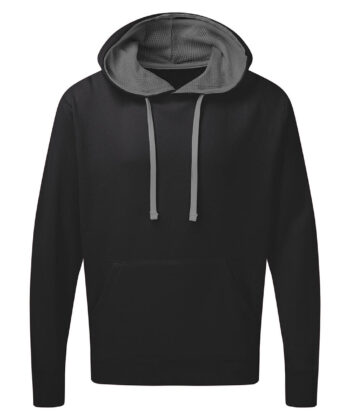 Contrast Hooded Sweatshirt Men