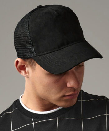 Suede Snapback Trucker