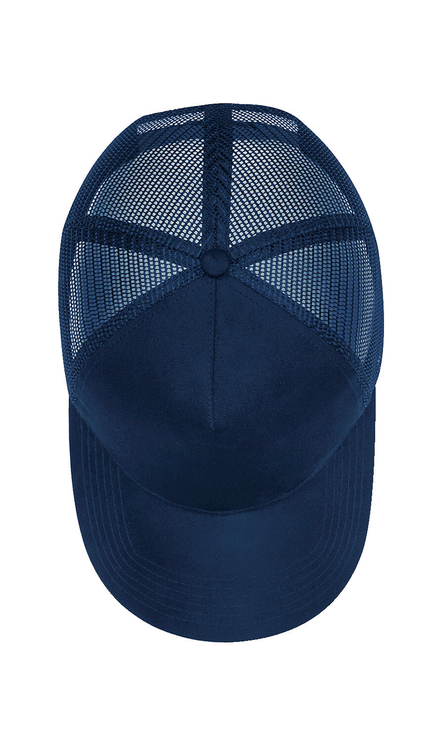 Suede Snapback Trucker - Image 4