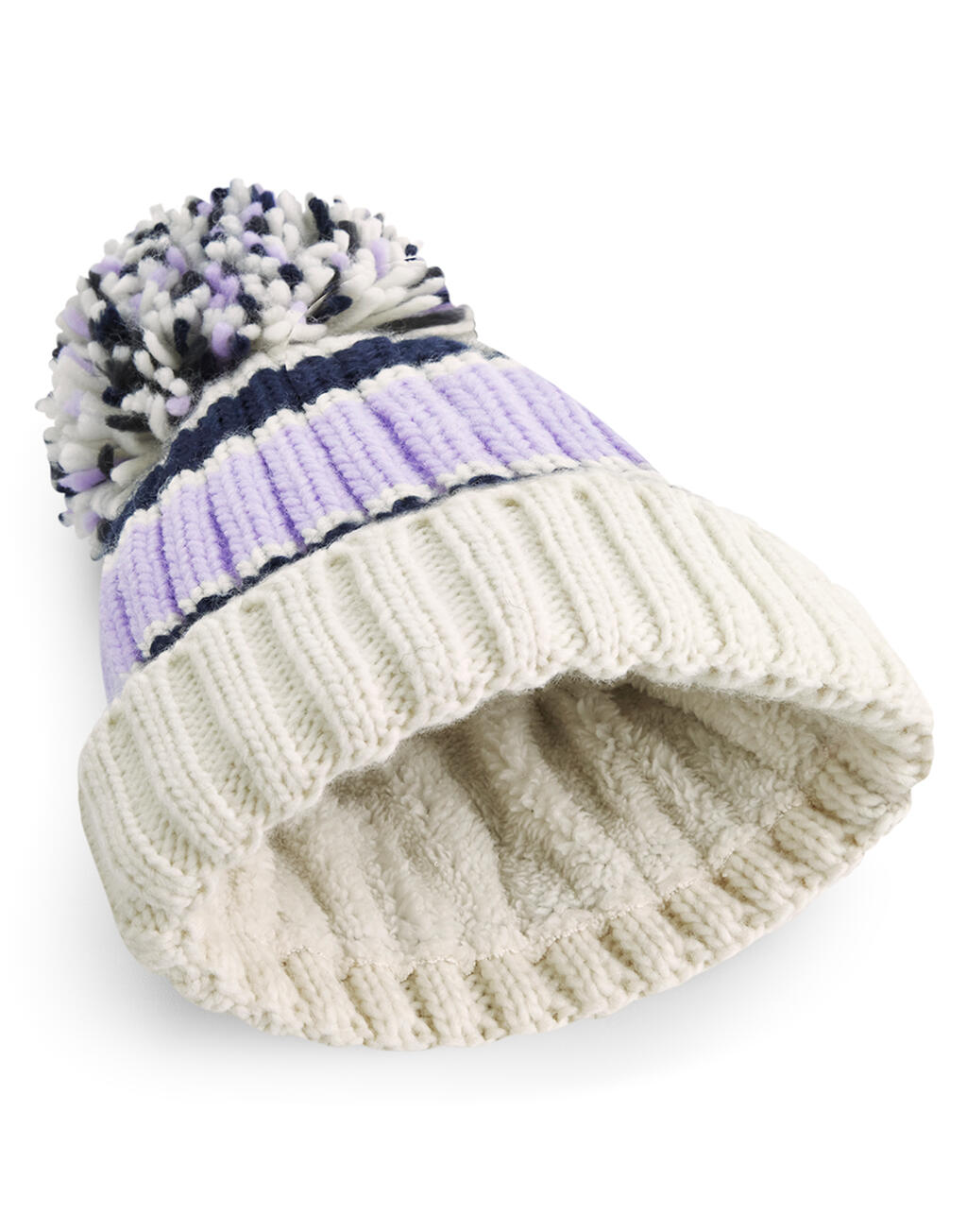 Hygge Striped Beanie - Image 5