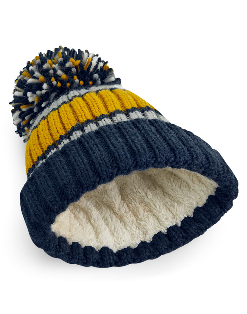 Hygge Striped Beanie - Image 4
