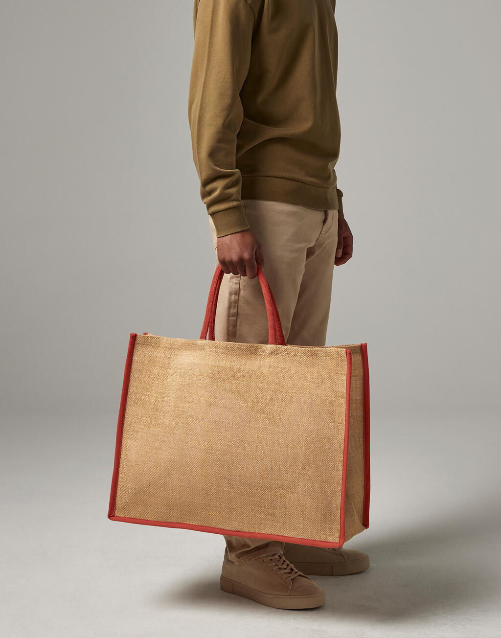 Natural Starched Jute Market Shopper - Image 5