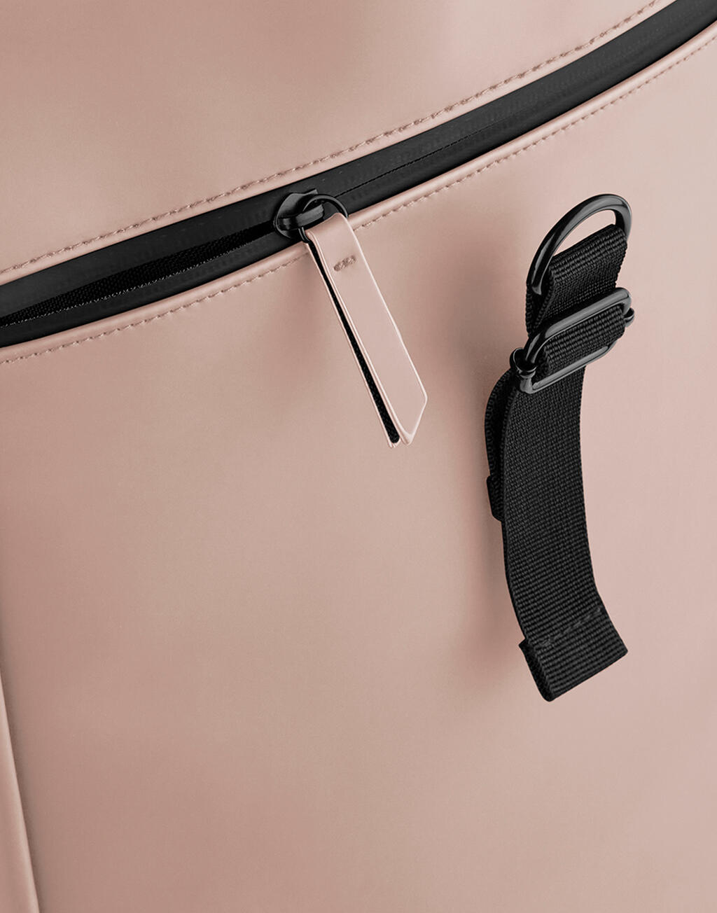 Matte PU Rolltop Backpack - Image 6