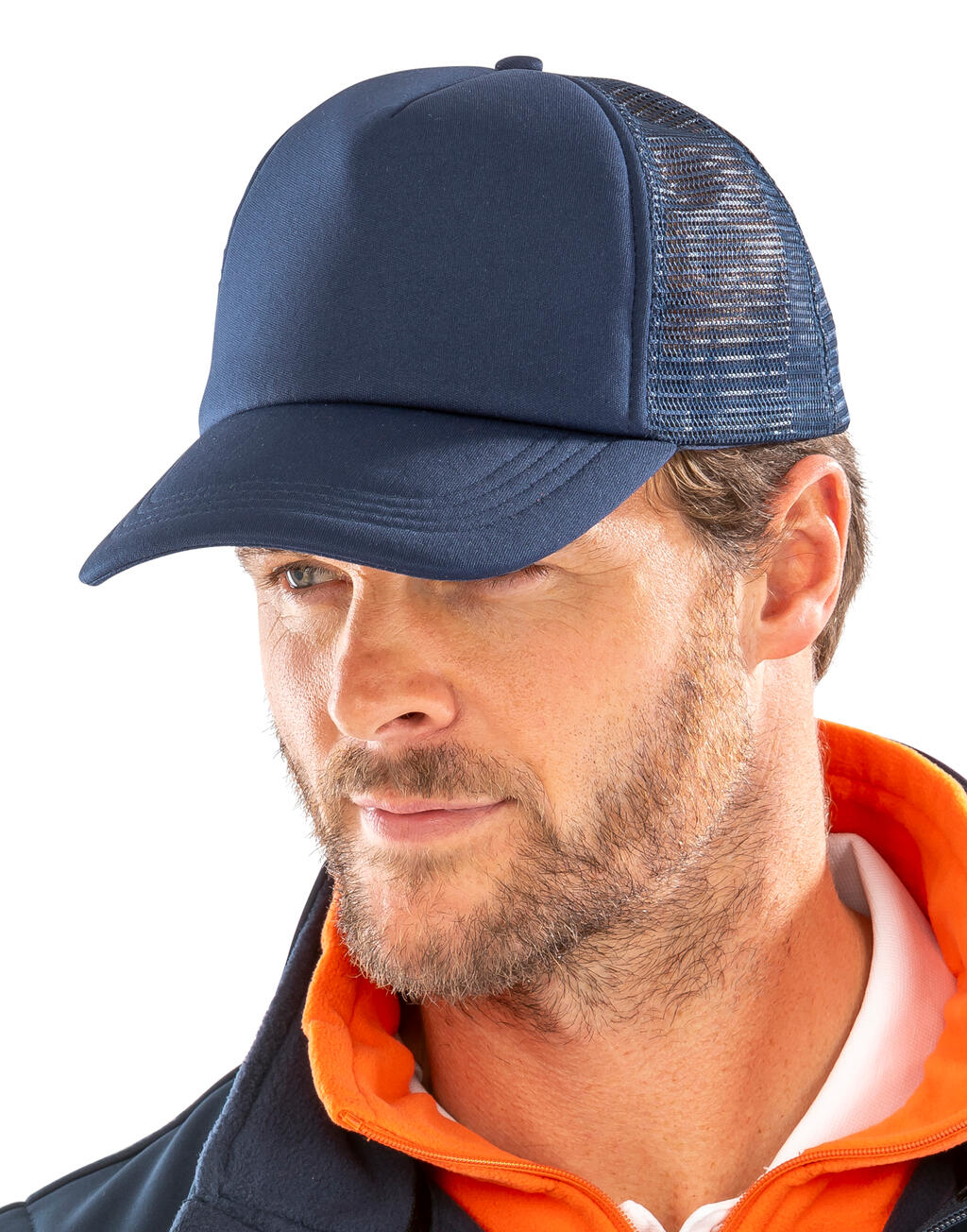 Detroit ½ Mesh Truckers Cap - Image 5