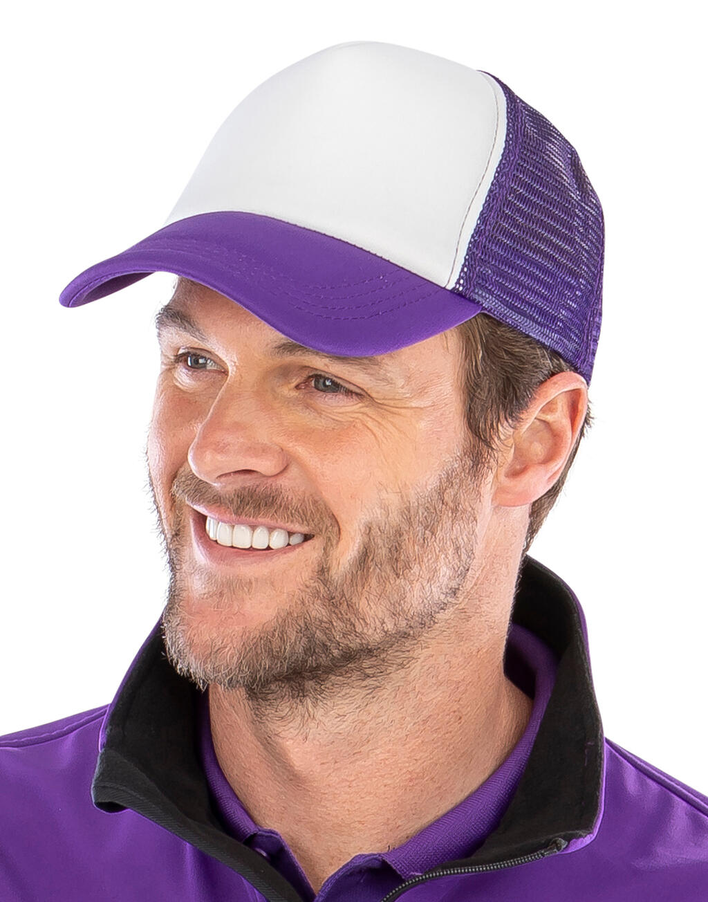 Detroit ½ Mesh Truckers Cap - Image 4