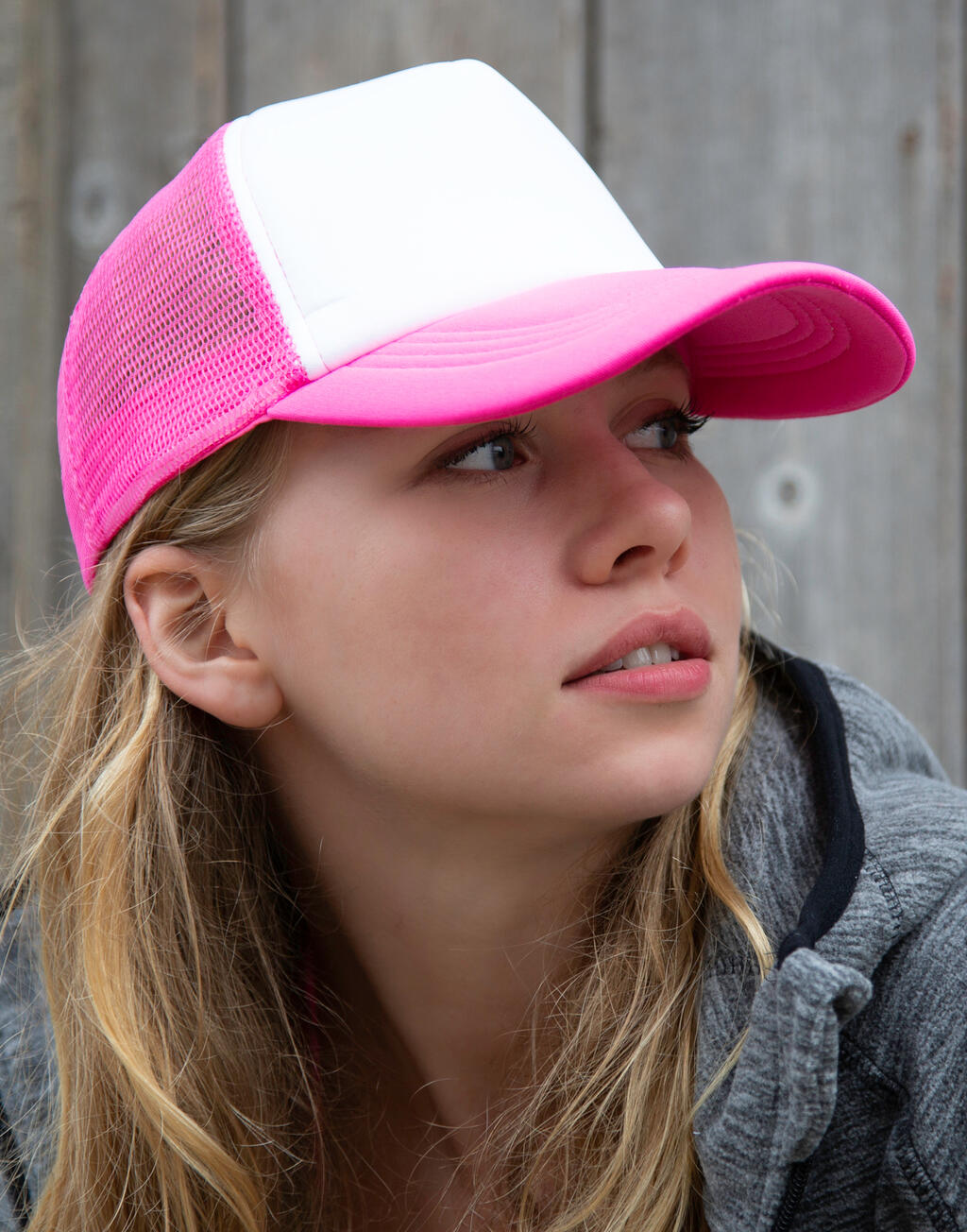 Detroit ½ Mesh Truckers Cap