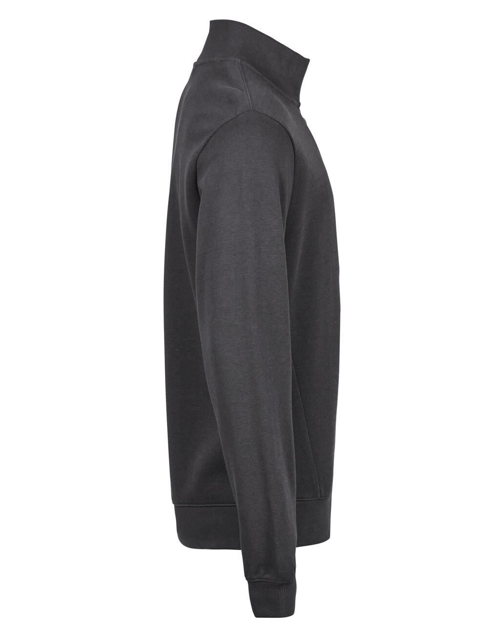 Ribbed Interlock Half Zip - Image 5