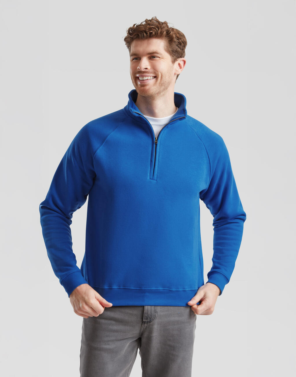 Premium Zip Neck Sweat - Image 2