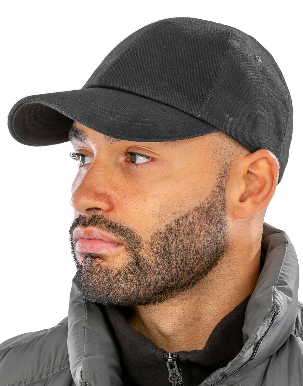 Flat Brushed-Cotton-Cap - Image 4