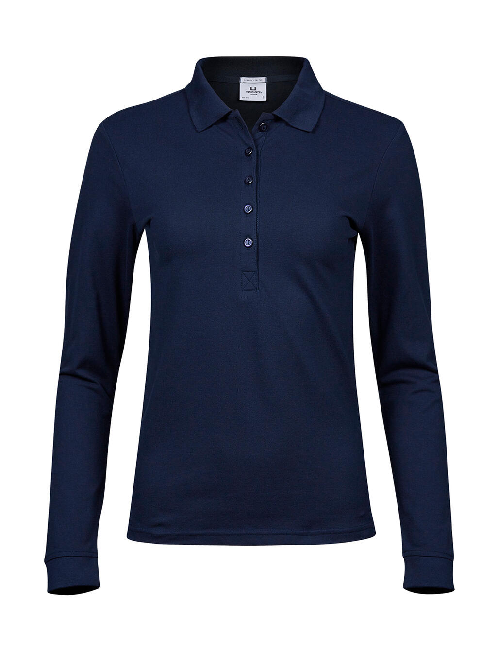 Ladies Luxury LS Stretch Polo - Image 5