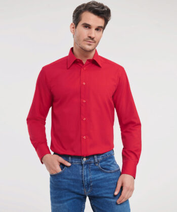 Tailored Poplin Shirt LS