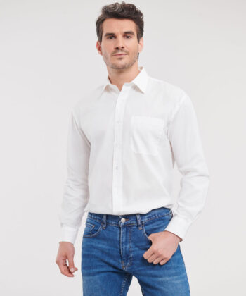 Cotton Poplin Shirt LS