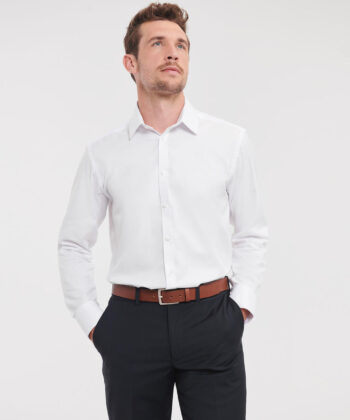 Men's LS Herringbone Shirt