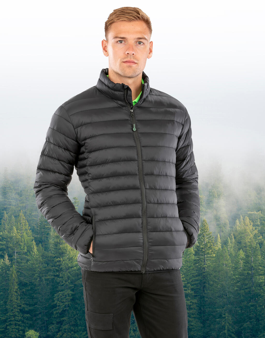 Recycled Padded Jacket - Image 3