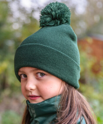Junior Pom Pom Beanie