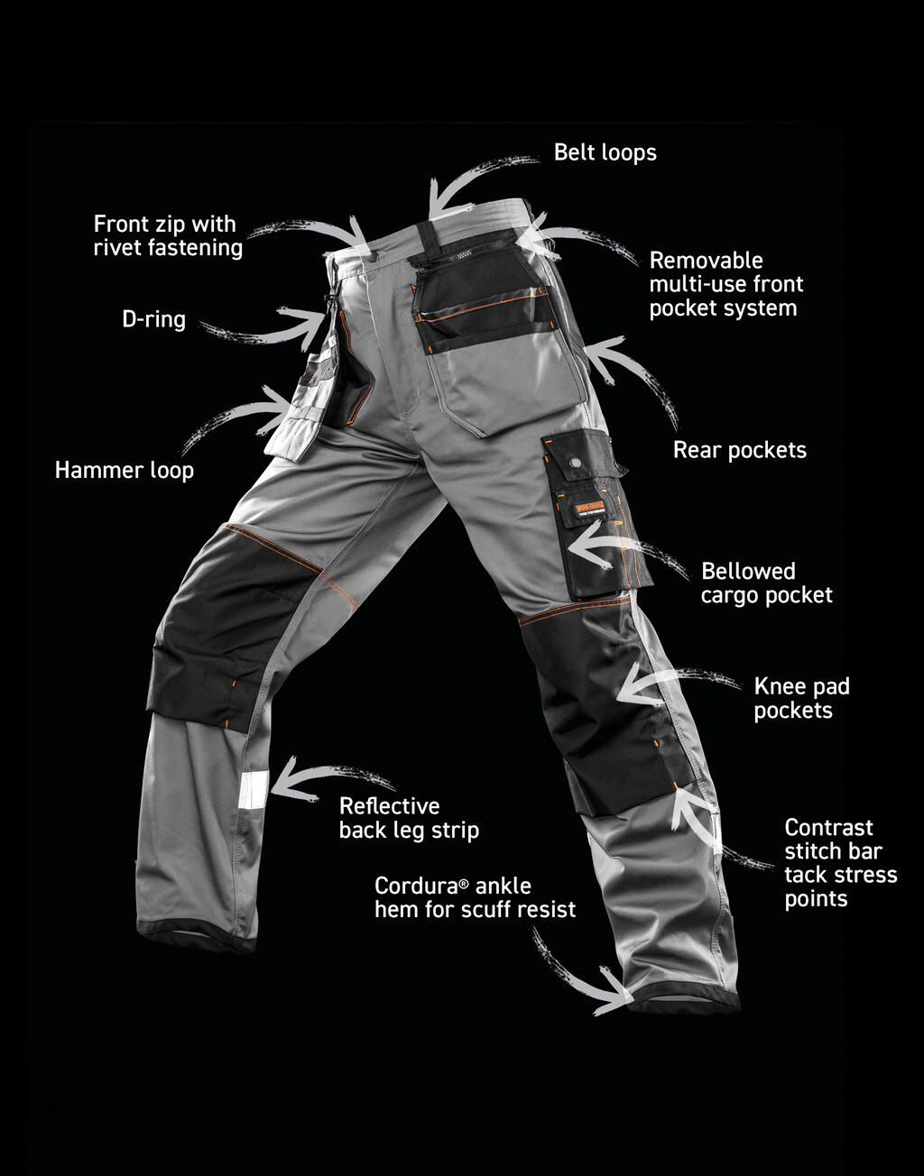 X-OVER Heavy Trouser - Image 2