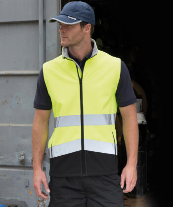 Printable Safety Softshell Gilet