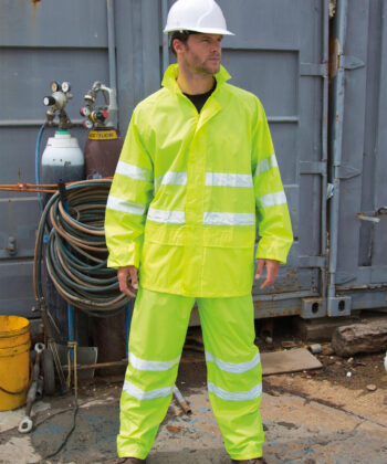 Hi-Vis Waterproof Suit