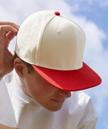Contrast Flat Peak 6 Panel Cap