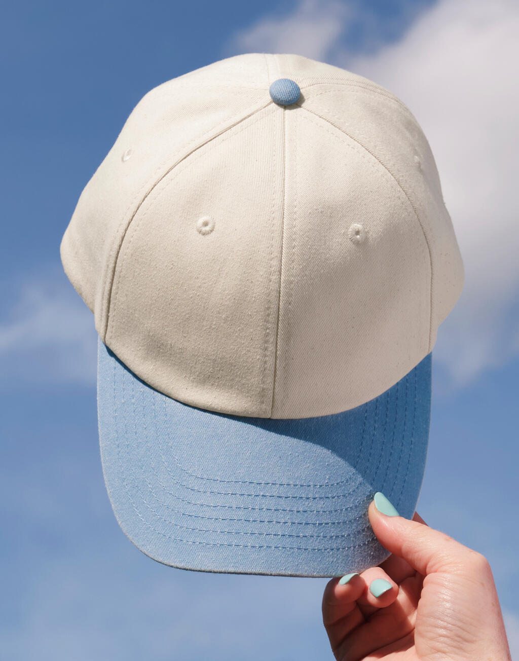 Contrast Peak Low Profile Vintage Cap - Image 4