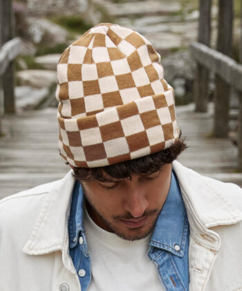 Checkerboard Beanie
