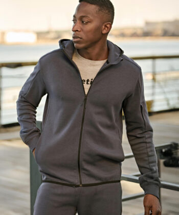 Athletic Hooded Full Zip Sweat