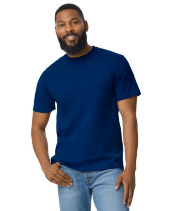 Softstyle Midweight Adult No Label Enzyme Wash T-S