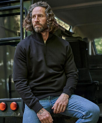 Half Zip Sweatshirt