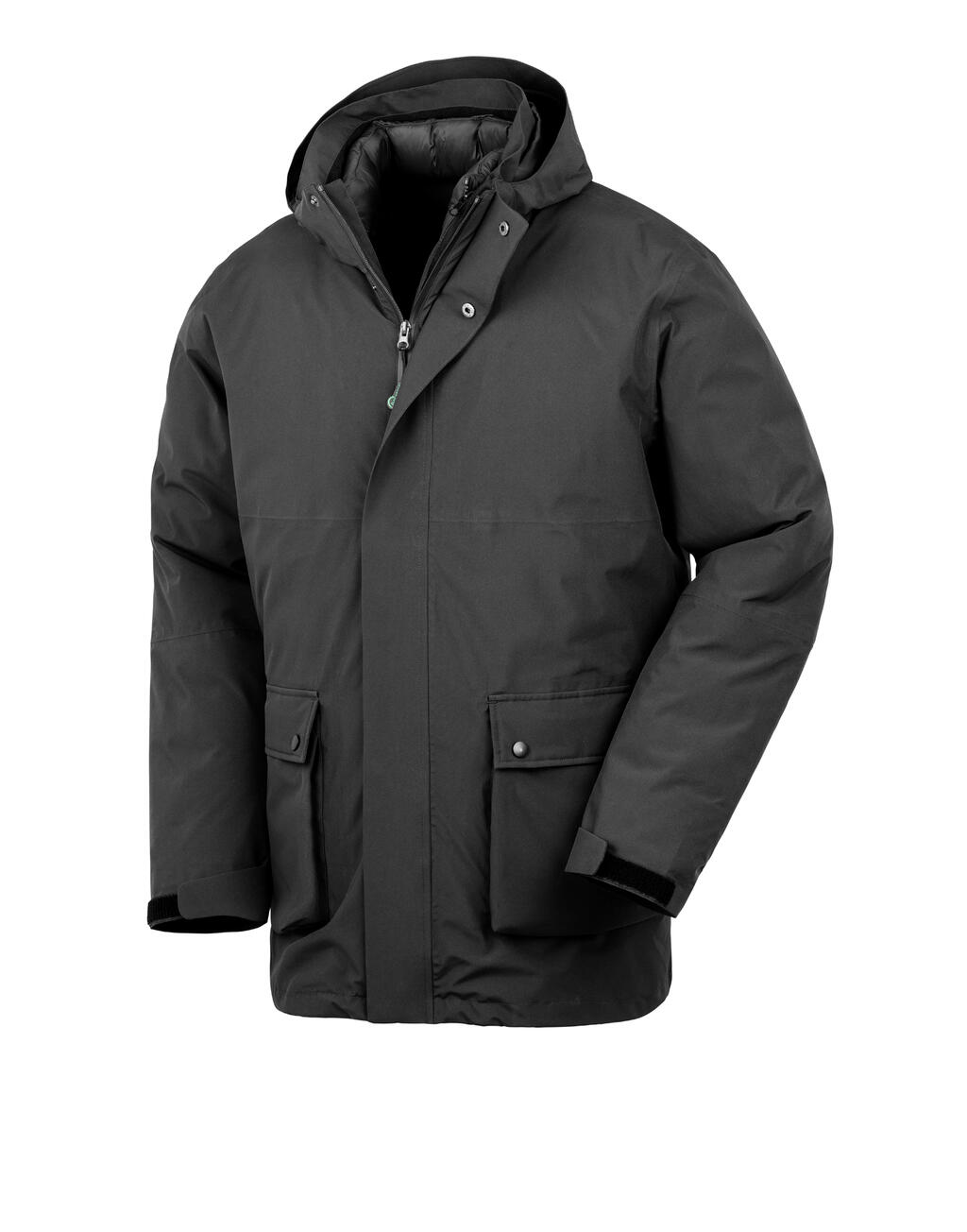 Recycled 3In1 Padded Ripstop Jacket - Image 3