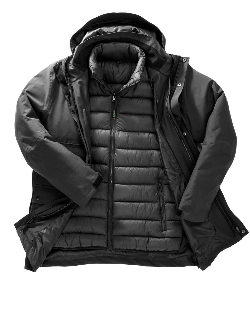 Recycled 3In1 Padded Ripstop Jacket - Image 5