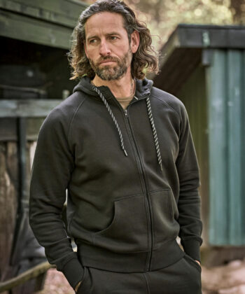 Hooded Zip Sweat
