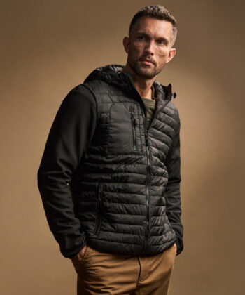 Hooded Crossover Jacket