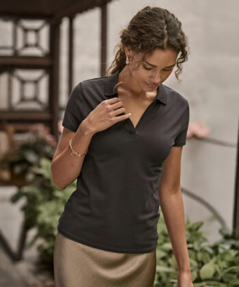 Women's Luxury Stretch V Polo